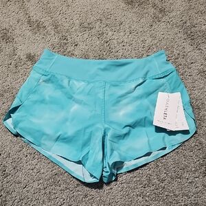 Athleta Run with it 3.5" Short Size S Teal